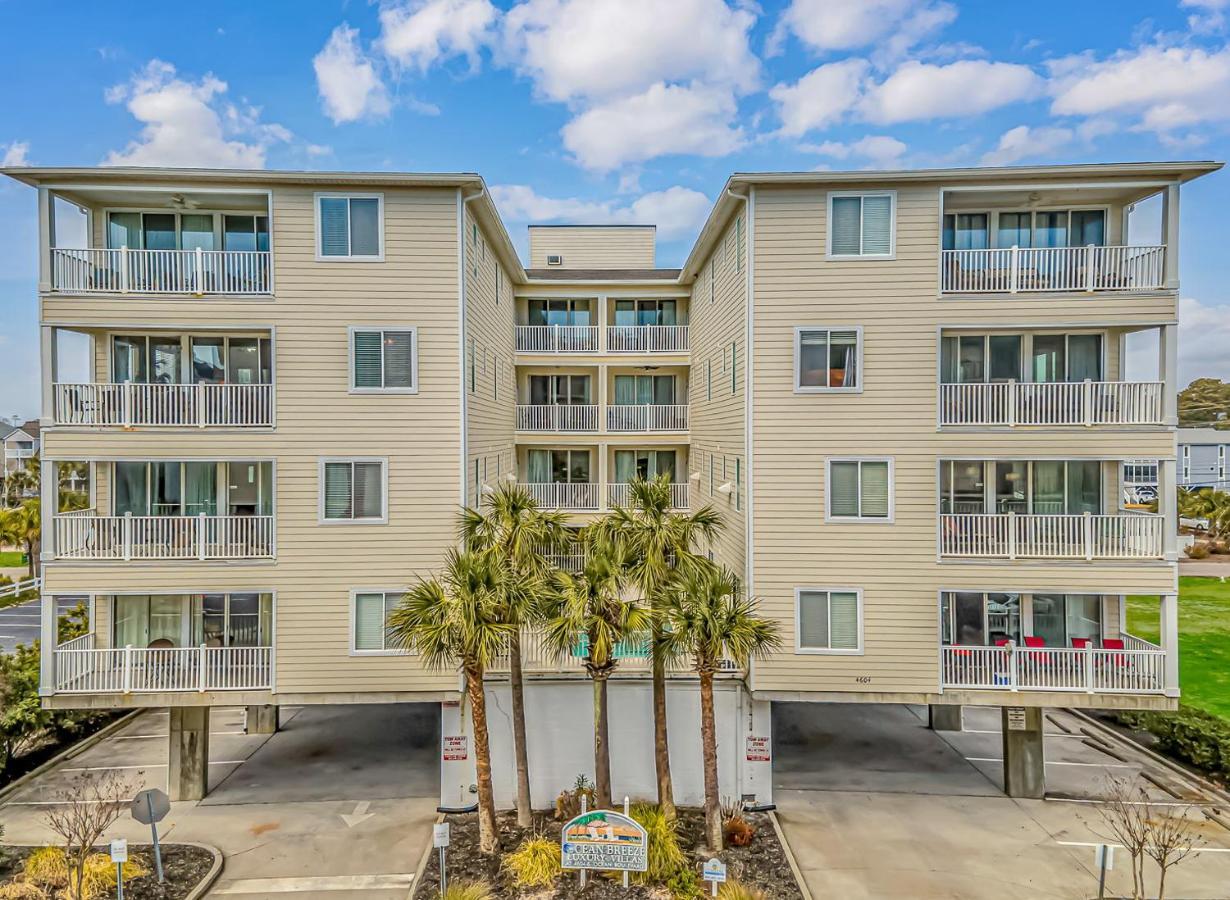 Ocean Breeze Luxury Villas 3D, Nicely Updated! Across From The Ocean! Sleeps 18 ! Myrtle Beach Exterior foto